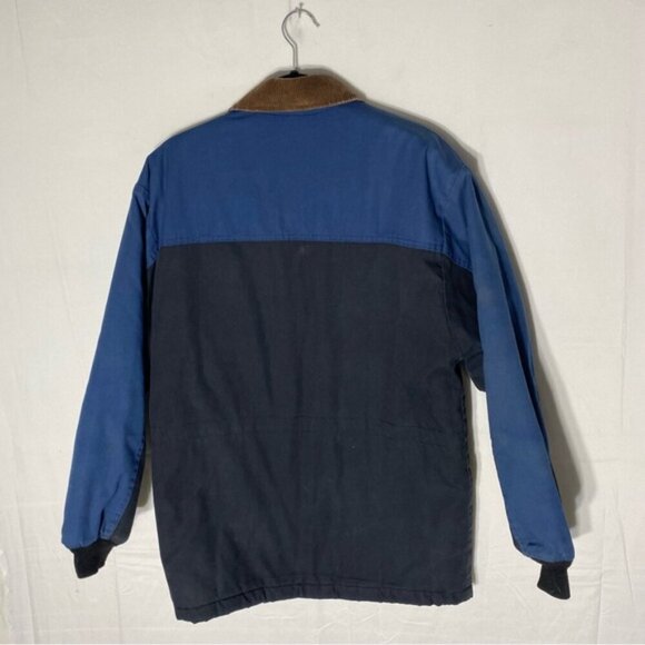 Vintage Canyon Guide Outfitters Black Blue Jacket Coat S - Picture 15 of 16